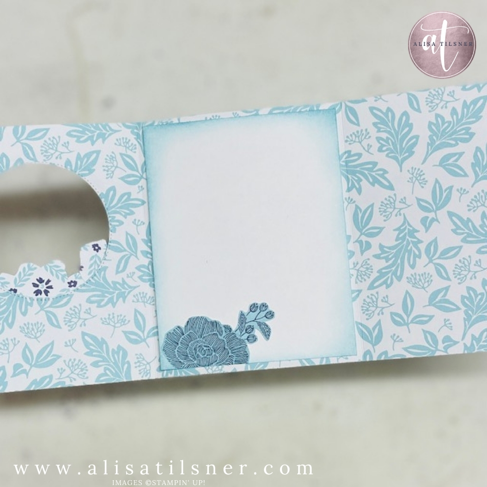 Stampin Up True Blue Florals DSP