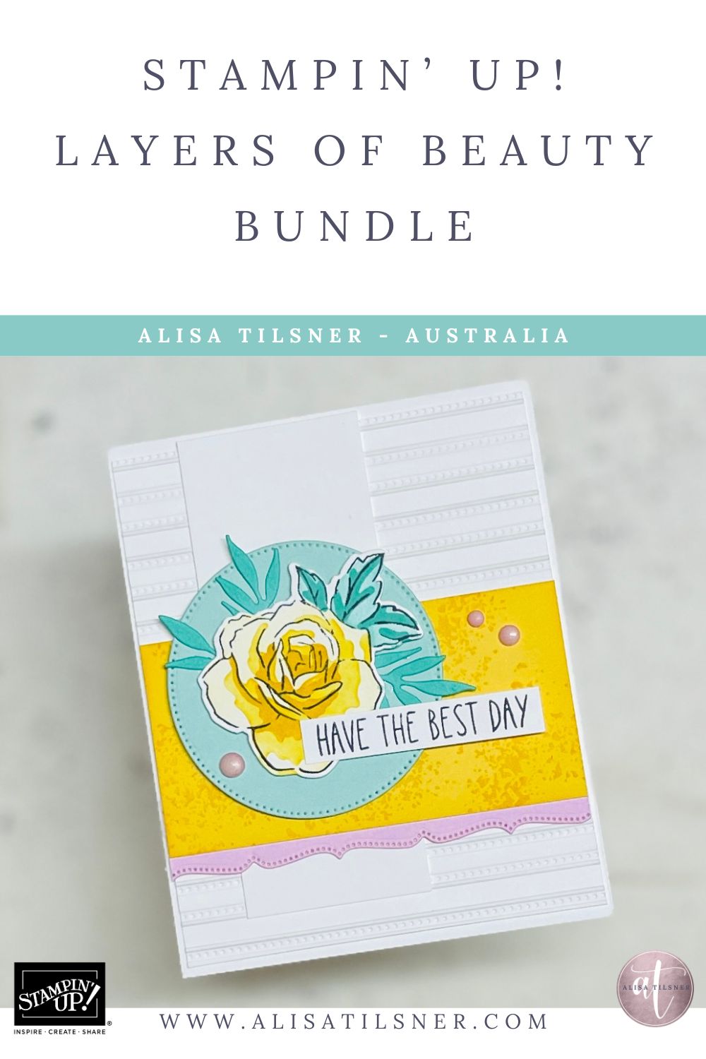 Soft & Textured Floral Card with the Layers of Beauty Bundle - Alisa ...