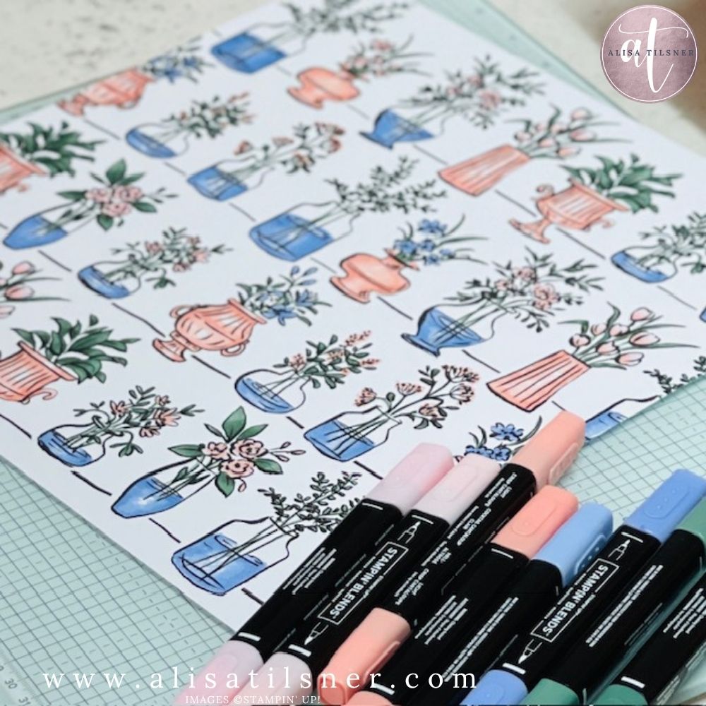 Artisan Sketched Garden Paper
