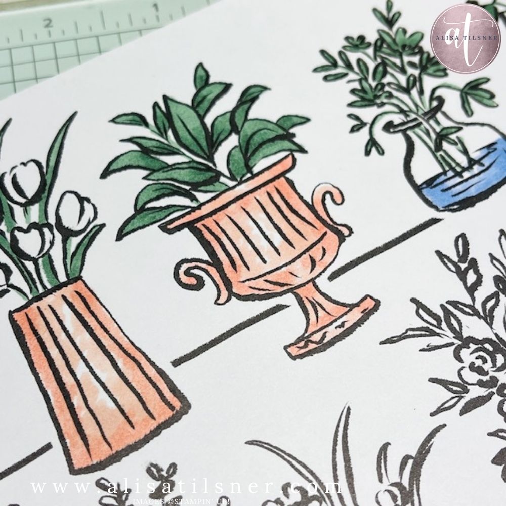 Artisan Sketched Garden Paper
