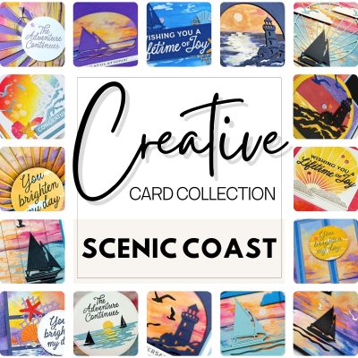 Creative Card Collection - Scenic Coast