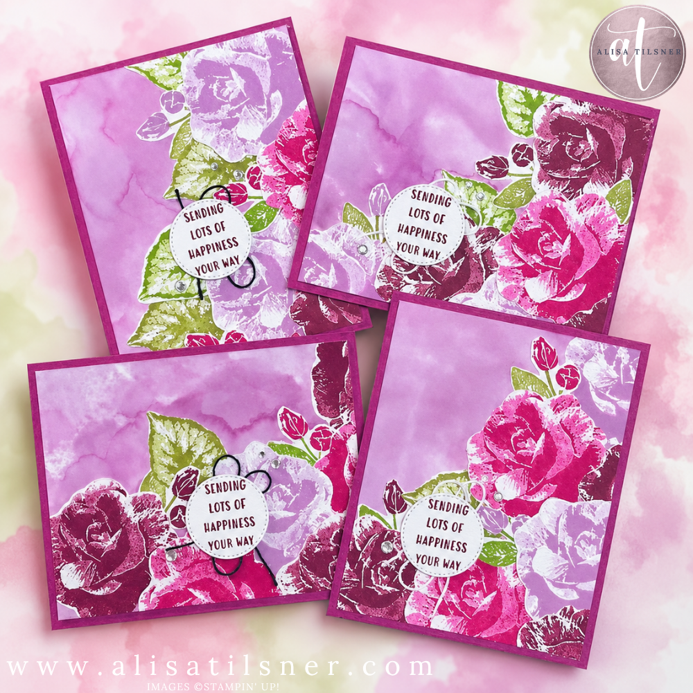 Stampin Up Begonia Belle Stamp Set