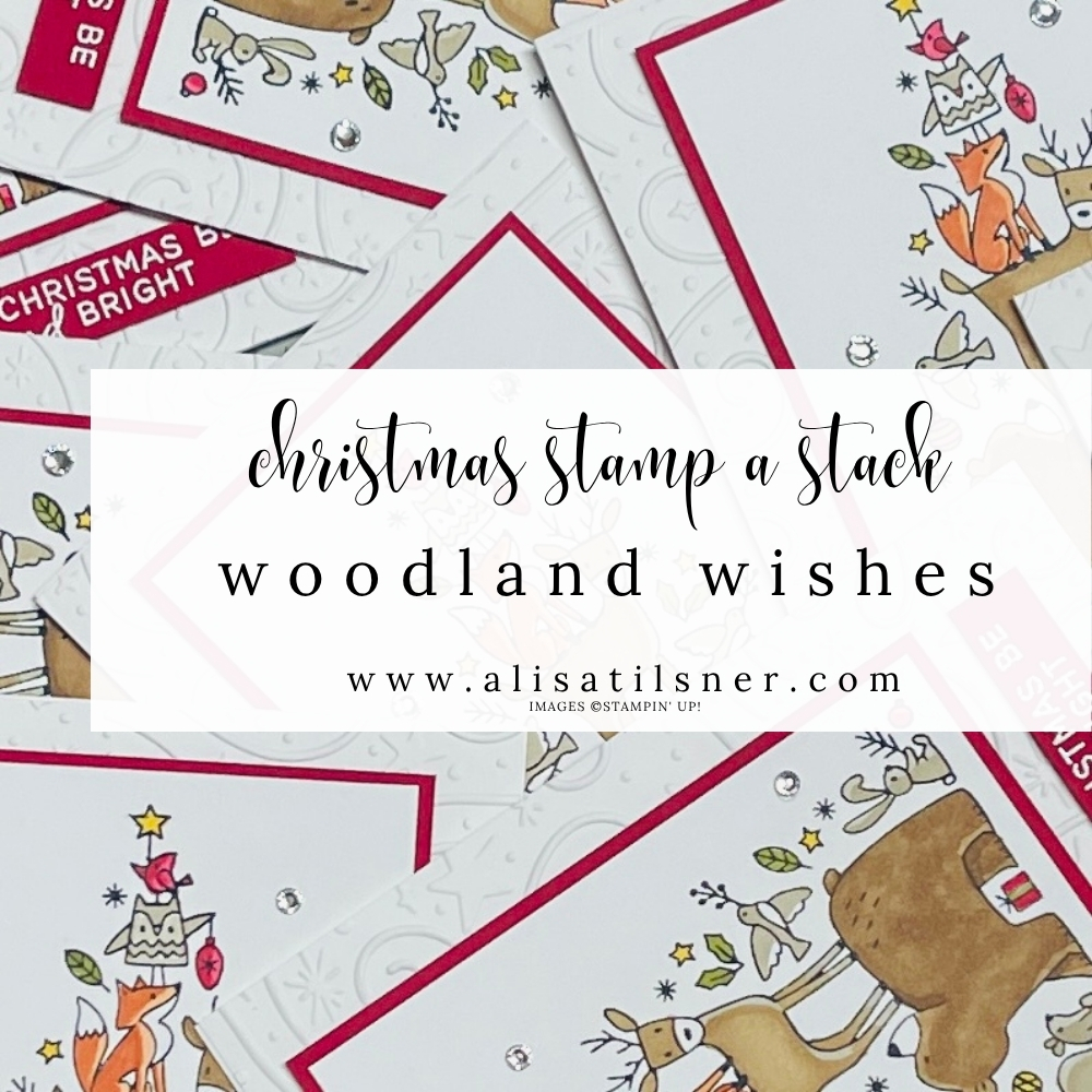 Christmas Stamp-a-Stack | Woodland Wishes