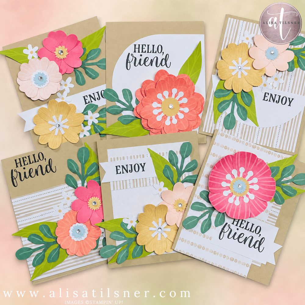 Stampin Up Crafted Blooms Kit