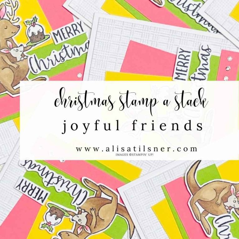 Christmas Stamp-a-Stack | Joyful Friends
