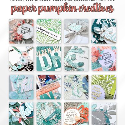 August 2026 Kindred Greetings Paper Pumpkin Creatives Bundle