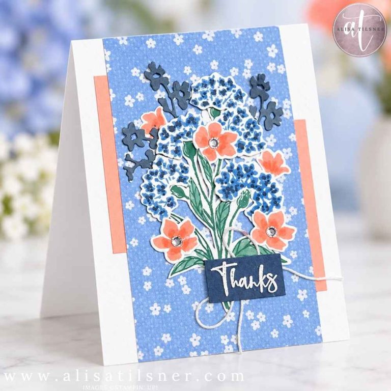Stampin Up Advent Calendar card